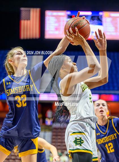 Thumbnail 1 in Holy Cross vs. Simsbury (CIAC L Final) photogallery.