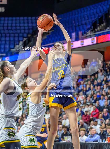 Thumbnail 1 in Holy Cross vs. Simsbury (CIAC L Final) photogallery.