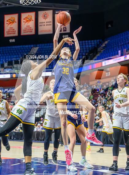 Thumbnail 3 in Holy Cross vs. Simsbury (CIAC L Final) photogallery.