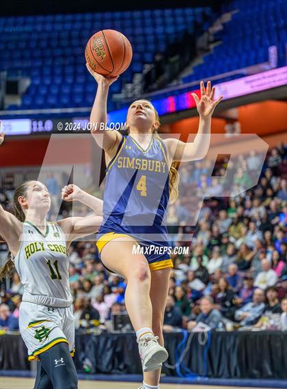 Thumbnail 2 in Holy Cross vs. Simsbury (CIAC L Final) photogallery.