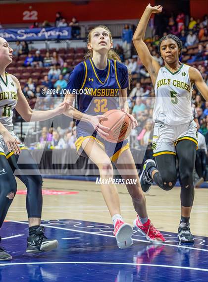 Thumbnail 3 in Holy Cross vs. Simsbury (CIAC L Final) photogallery.