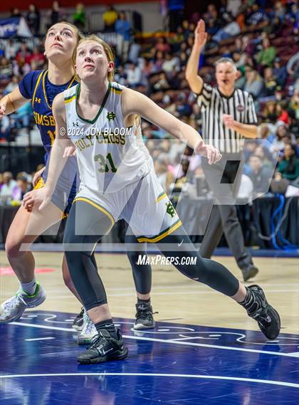 Thumbnail 1 in Holy Cross vs. Simsbury (CIAC L Final) photogallery.