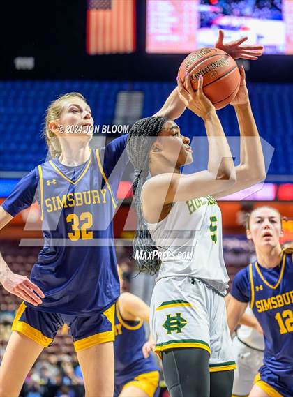 Thumbnail 3 in Holy Cross vs. Simsbury (CIAC L Final) photogallery.