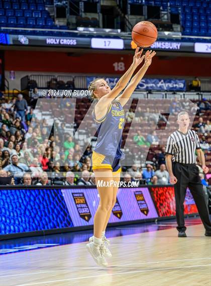 Thumbnail 1 in Holy Cross vs. Simsbury (CIAC L Final) photogallery.
