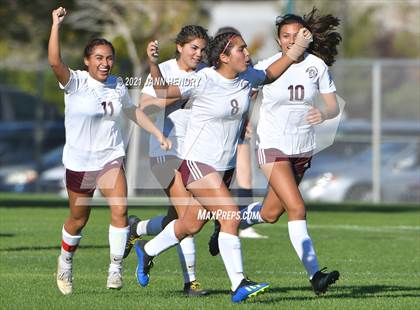 Thumbnail 2 in Boulder City vs. Pahrump Valley (Class 3A Southern Region FINAL) photogallery.