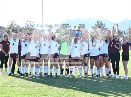 Thumbnail 1 in Boulder City vs. Pahrump Valley (Class 3A Southern Region FINAL) photogallery.