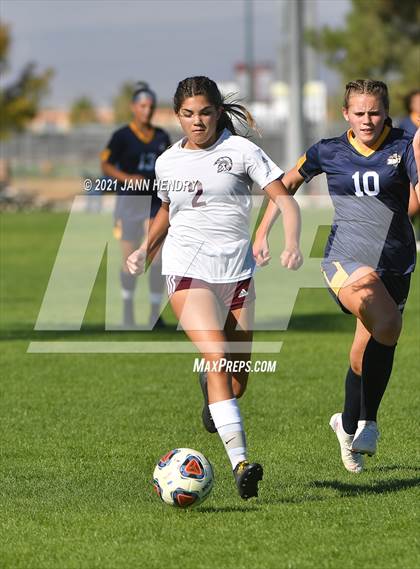 Thumbnail 3 in Boulder City vs. Pahrump Valley (Class 3A Southern Region FINAL) photogallery.