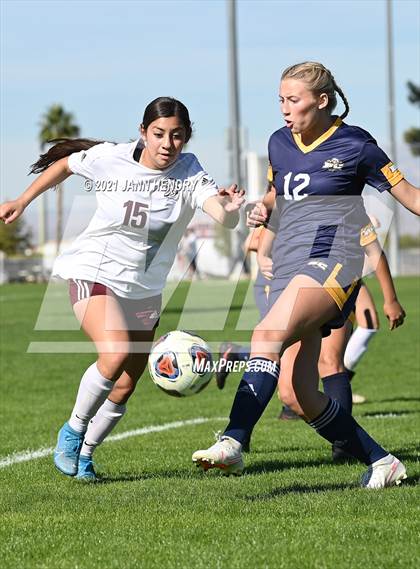 Thumbnail 1 in Boulder City vs. Pahrump Valley (Class 3A Southern Region FINAL) photogallery.
