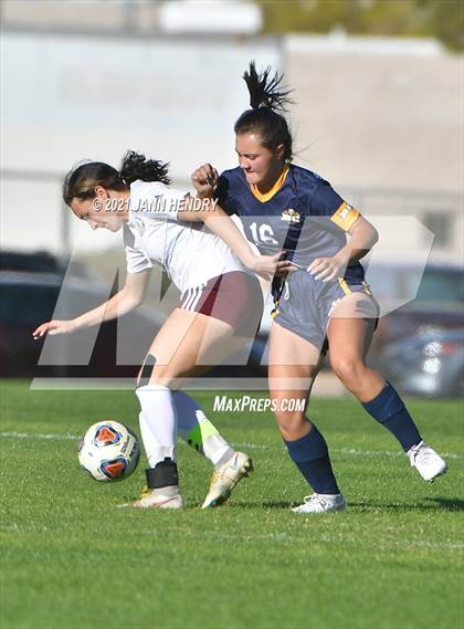 Thumbnail 1 in Boulder City vs. Pahrump Valley (Class 3A Southern Region FINAL) photogallery.
