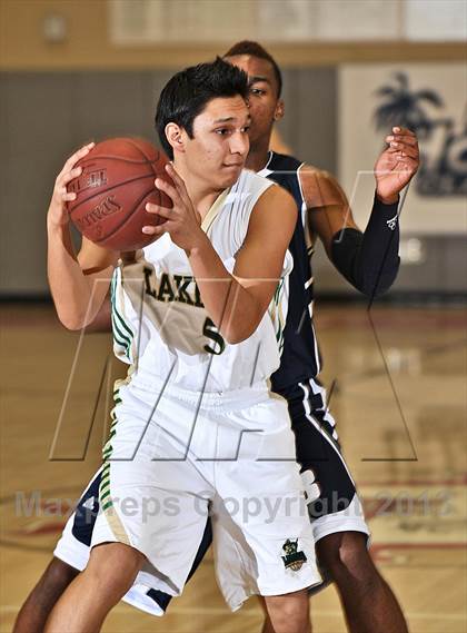 Thumbnail 1 in Brentwood School vs. Lakeside (MaxPreps Holiday Classic) photogallery.