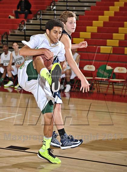 Thumbnail 1 in Brentwood School vs. Lakeside (MaxPreps Holiday Classic) photogallery.
