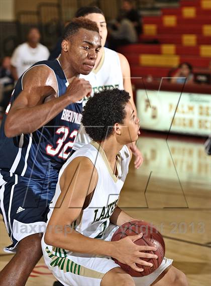 Thumbnail 1 in Brentwood School vs. Lakeside (MaxPreps Holiday Classic) photogallery.