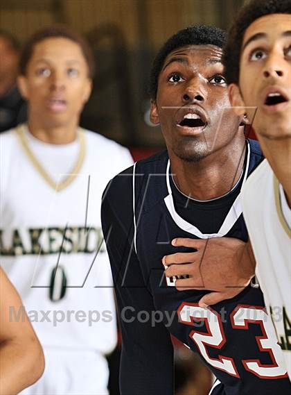 Thumbnail 1 in Brentwood School vs. Lakeside (MaxPreps Holiday Classic) photogallery.