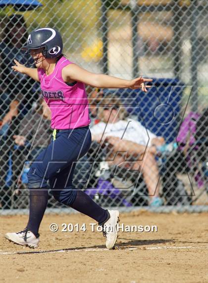 Thumbnail 2 in Air Academy vs Mountain View (CHSAA 4A Region 2 Round 2 Playoff) photogallery.