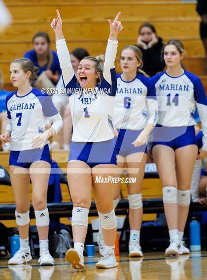 Thumbnail 2 in Millard South vs. Marian photogallery.