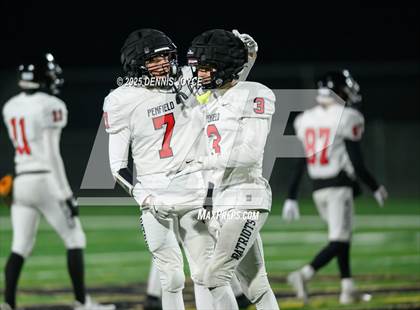 Thumbnail 3 in Penfield @ Rush-Henrietta (NYSPHSAA Section V Class AA Semi-Finals) photogallery.