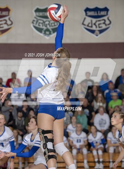 Thumbnail 1 in Turtle Lake vs. Clear Lake (WIAA D4 Regional Final) photogallery.