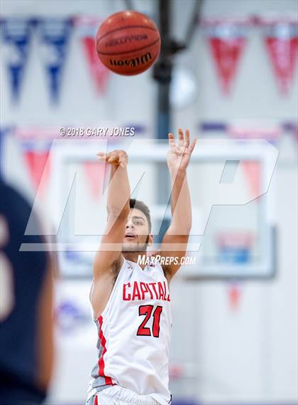 Thumbnail 1 in Sacramento Optimist All-Star Game - Small School photogallery.