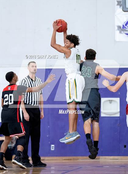 Thumbnail 2 in Sacramento Optimist All-Star Game - Small School photogallery.