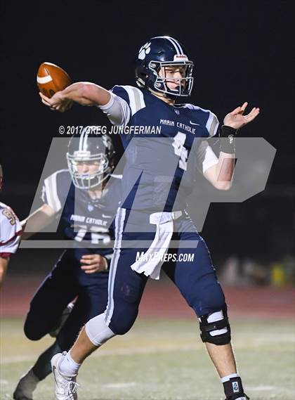 Thumbnail 2 in Cardinal Newman vs. Marin Catholic (CIF NCS D3 Final) photogallery.