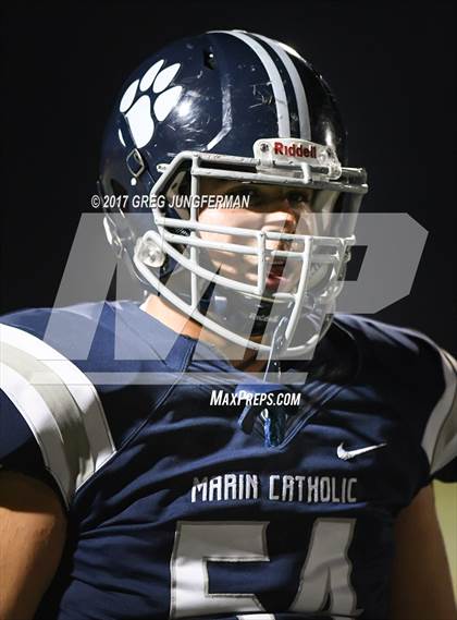 Thumbnail 1 in Cardinal Newman vs. Marin Catholic (CIF NCS D3 Final) photogallery.