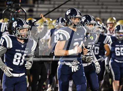 Thumbnail 2 in Cardinal Newman vs. Marin Catholic (CIF NCS D3 Final) photogallery.