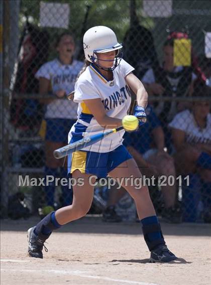 Thumbnail 3 in East Surry vs. Princeton (NCHSAA 1A  Quarterfinal) photogallery.