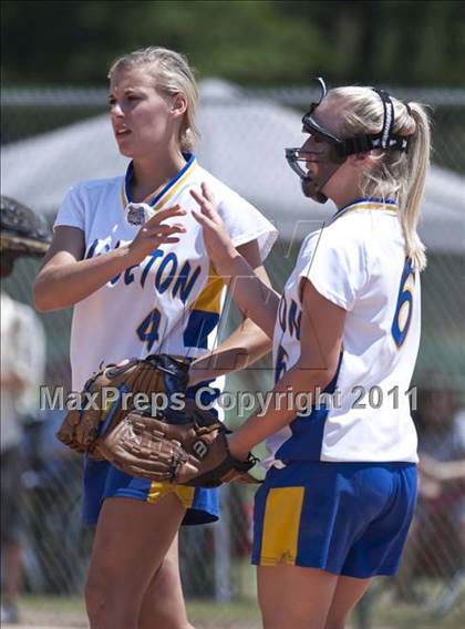 Thumbnail 2 in East Surry vs. Princeton (NCHSAA 1A  Quarterfinal) photogallery.
