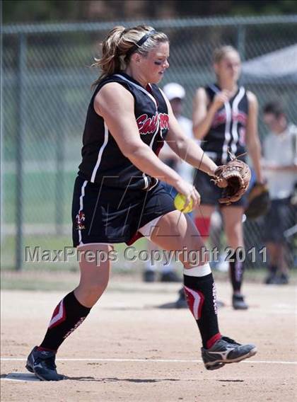 Thumbnail 3 in East Surry vs. Princeton (NCHSAA 1A  Quarterfinal) photogallery.