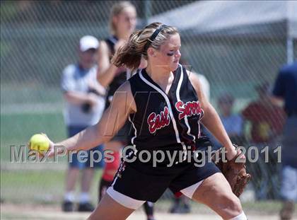 Thumbnail 2 in East Surry vs. Princeton (NCHSAA 1A  Quarterfinal) photogallery.