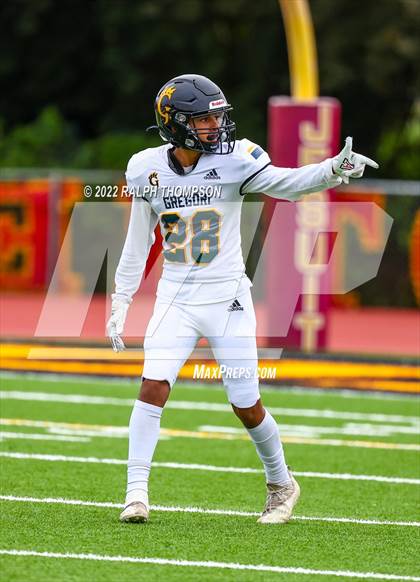 Thumbnail 1 in Gregori @ Jesuit (CIF SJS Playoffs Rd1) photogallery.