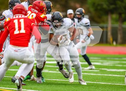 Thumbnail 1 in Gregori @ Jesuit (CIF SJS Playoffs Rd1) photogallery.