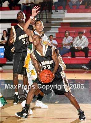 Thumbnail 3 in Blair vs. King-Drew Medical (Westchester Tip-Off Classic) photogallery.