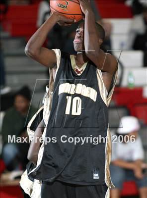 Thumbnail 1 in Blair vs. King-Drew Medical (Westchester Tip-Off Classic) photogallery.