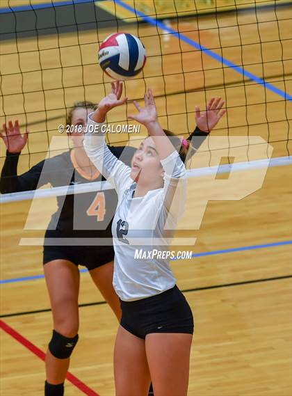 Thumbnail 2 in Brennan vs Steele (NEISD Volleyball Tournament) photogallery.