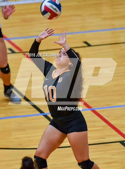 Thumbnail 2 in Brennan vs Steele (NEISD Volleyball Tournament) photogallery.