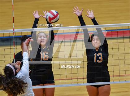 Thumbnail 2 in Brennan vs Steele (NEISD Volleyball Tournament) photogallery.