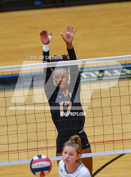Thumbnail 2 in Brennan vs Steele (NEISD Volleyball Tournament) photogallery.