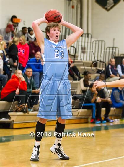 Thumbnail 2 in Yorktown vs West Potomac (Joe Cascio Holiday Classic) photogallery.