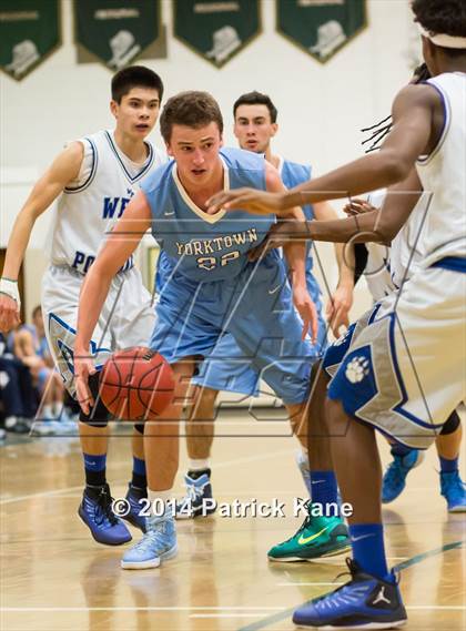 Thumbnail 1 in Yorktown vs West Potomac (Joe Cascio Holiday Classic) photogallery.