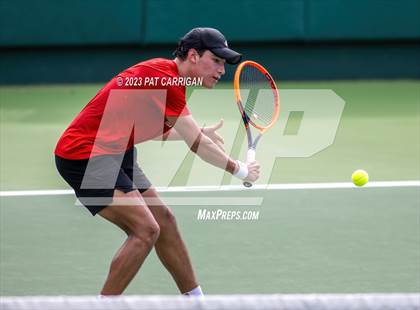 Thumbnail 1 in The Woodlands vs Round Rock Westwood (UIL 6A Team Tennis Semifinal) photogallery.