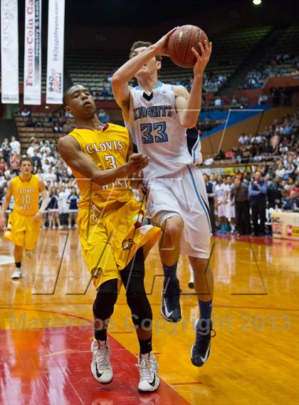 Thumbnail 3 in  Clovis West vs. Bullard (CS CIF D1 Final) photogallery.
