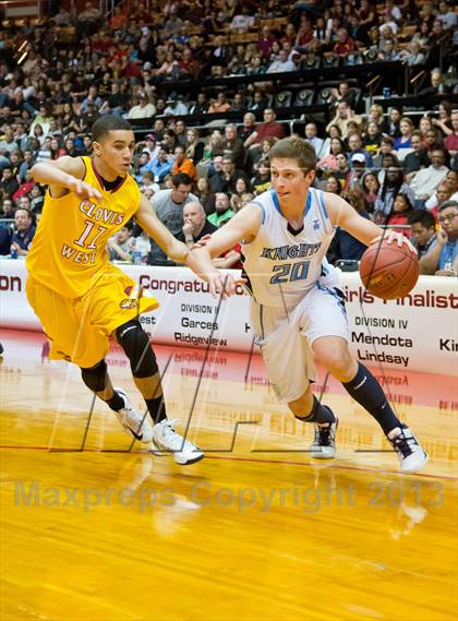 Thumbnail 1 in  Clovis West vs. Bullard (CS CIF D1 Final) photogallery.