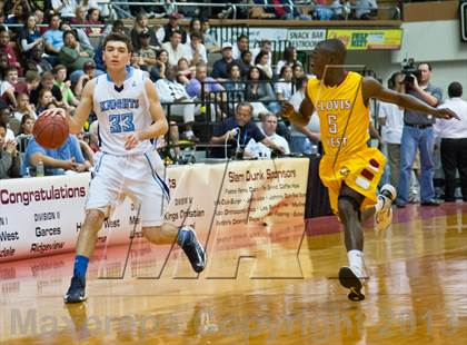 Thumbnail 3 in  Clovis West vs. Bullard (CS CIF D1 Final) photogallery.