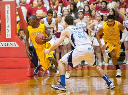 Thumbnail 2 in  Clovis West vs. Bullard (CS CIF D1 Final) photogallery.