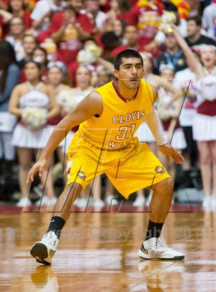 Thumbnail 3 in  Clovis West vs. Bullard (CS CIF D1 Final) photogallery.