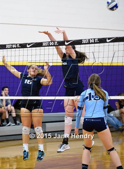 Thumbnail 2 in Marymount vs Valley Christian (Durango Fall Classic) photogallery.