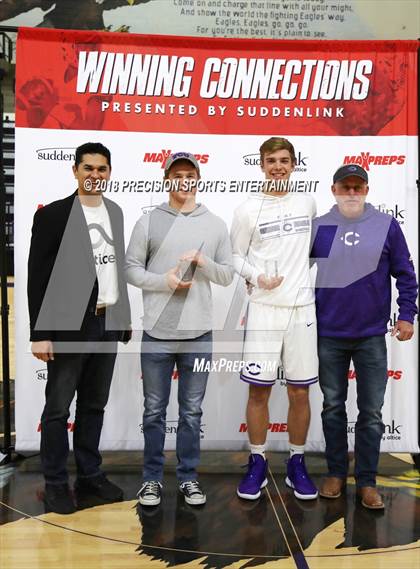 Thumbnail 2 in Winning Connection Presentation (Lawton Rikel and Cade Olson of Canyon)  photogallery.
