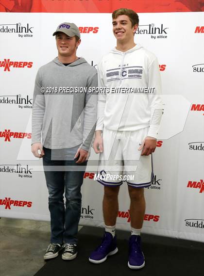 Thumbnail 1 in Winning Connection Presentation (Lawton Rikel and Cade Olson of Canyon)  photogallery.