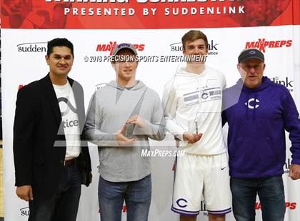 Thumbnail 1 in Winning Connection Presentation (Lawton Rikel and Cade Olson of Canyon)  photogallery.